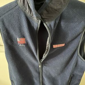 Men Vineyard Vines Fleece Vest Small